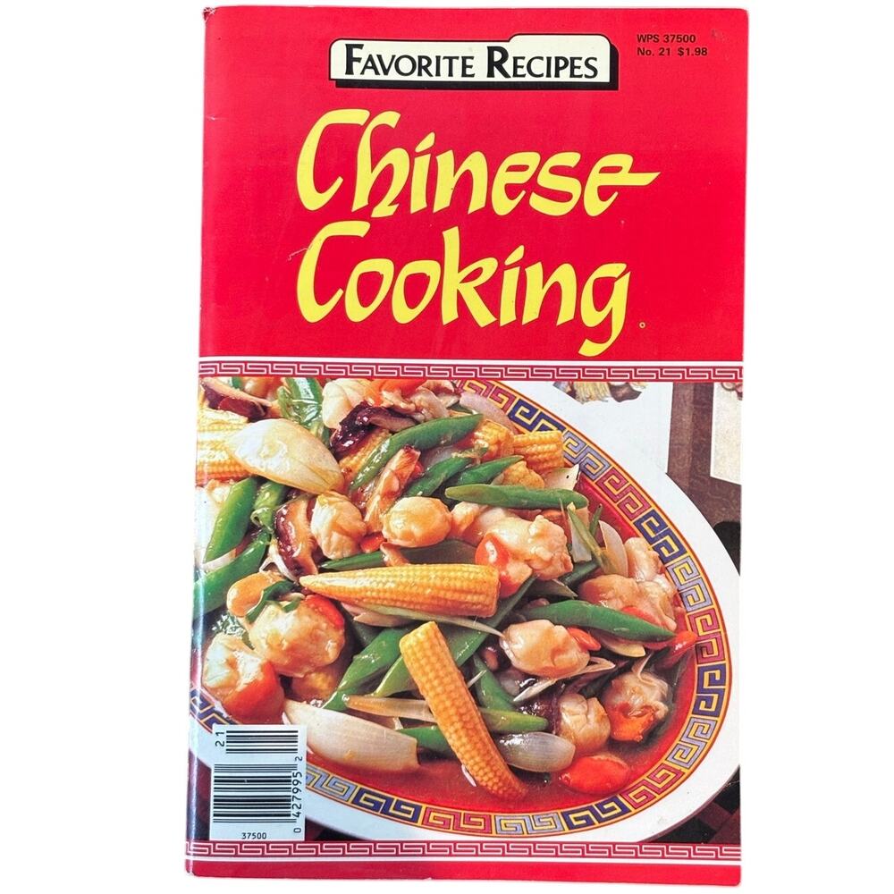 1987 Chinese Cooking Book, From Favorite Recipes Magazine, Paperback